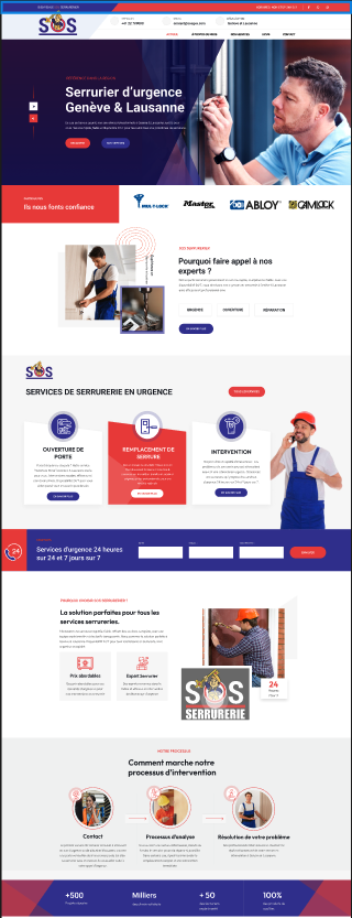 maquette home page sur figma