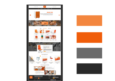 exemple de webdesign prototype maquette web